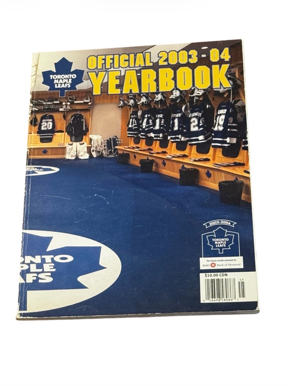 2003-04 NHL Toronto Maple Leafs Yearbook Ice Hockey